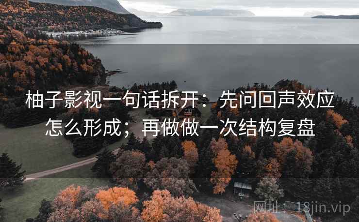 柚子影视一句话拆开：先问回声效应怎么形成；再做做一次结构复盘